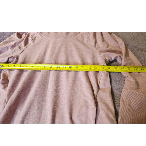 Lululemon High Lines Pullover Heathered Vintage Mauve Women's Size 8 Athleisure - Picture 6 of 8